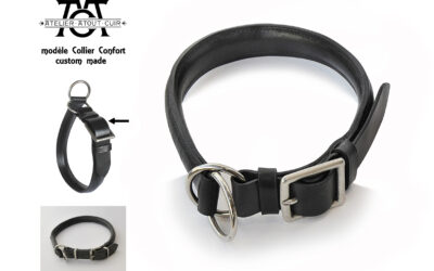 Collier Confort sur mesure pour chien avec torron